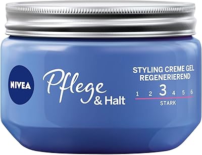 Nivea care & hold gel-crème capillaire 150 ml. DIAYTAR COTE D'IVOIRE est une boutique en ligne qui se distingue par son engagement envers la satisfaction de ses clients. Elle propose des services de livraison rapides et fiables, ainsi que des options de paiement sécurisées. Les clients peuvent naviguer sur le site avec confiance, sachant que leurs informations personnelles sont protégées et que leurs achats sont garantis.