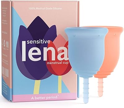 Coupes menstruelles lina sensitive - paquet de 2 - alternative aux serviettes douces