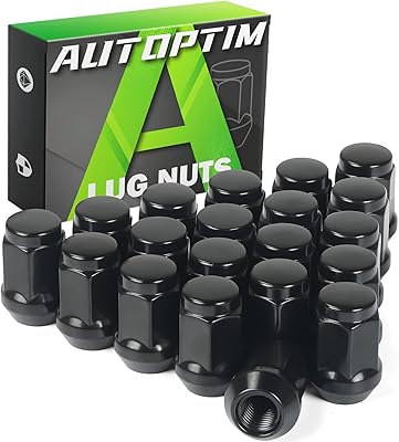 Auto opti lug nuts 1/2-20 - remplacement pour wrangler jk 1987-2018, liberty 2002-2012