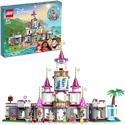 Lego ǀ disney princess 43205 ensemble château d'aventure incroyable (698 pièces)