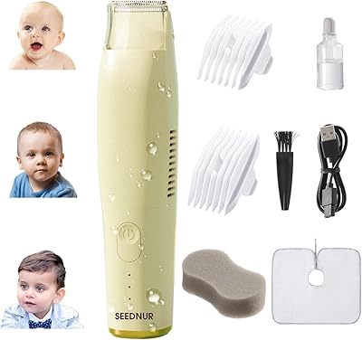 Tondeuse à cheveux pour bébé sydnor avec aspirateur pour nourrissons, enfants et nouveau-nés