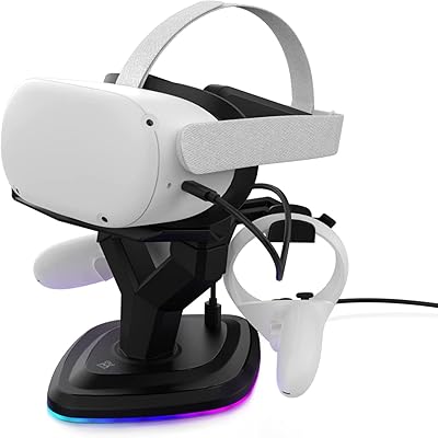Station de chargement pour casque scad accessoires de support d'affichage vr pour oculus