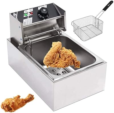 Friteuse électrique commerciale monocylindre yhlz, friteuse domestique double cylindre, friteuse électrique en acier inoxydable 6l 2,5kw. La boutique en ligne DIAYTAR COTE D'IVOIRE est la référence en Côte d'Ivoire pour les achats en ligne. Elle propose une grande variété de produits à des prix compétitifs, avec des promotions régulières pour aider les clients à économiser de l'argent. Avec sa large sélection de produits et son service client de qualité, DIAYTAR COTE D'IVOIRE est la destination idéale pour les consommateurs qui cherchent à faire des achats en ligne de manière pratique et sécurisée.