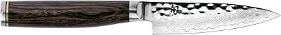 Couteau d'office shun premier, 4", acier vg max avec manche en bois