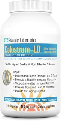 Capsules liposomales de colostrum à absorption avancée - 480 mg/240 gélules - la technologie ld liposomal deliverytm offre 1 500 % de biodisponibilité en plus par rapport au colostrum ordinaire. DIAYTAR COTE D'IVOIRE est une boutique en ligne généraliste qui propose plus de 300 000 références de produits. Elle est considérée comme l'une des boutiques en ligne les plus populaires de Côte d'Ivoire. Elle offre une grande variété de produits à des prix compétitifs.