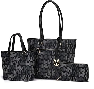 Ensemble 3 pièces mkf, sac à bandoulière pour femme, petit sac à main et sac à main - poignée supérieure en cuir pu, design de carnet de poche à la mode. DIAYTAR COTE D'IVOIRE se démarque par son offre immense et variée, allant des produits électroménagers aux accessoires de mode, en passant par les produits alimentaires et les équipements pour la maison. Cette diversité fait d'elle un incontournable pour les consommateurs qui cherchent à faire leurs courses en ligne de manière simple et efficace. L'équipe de DIAYTAR COTE D'IVOIRE travaille sans relâche pour améliorer l'expérience d'achat.