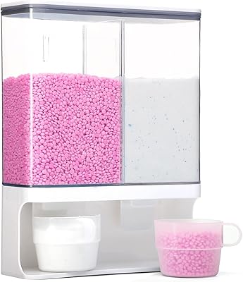 Distributeur de détergent à lessive conworld, distributeur de perles rehaussant le parfum, organisateur mural de buanderie, support de détergent à lessive, distributeur de riz, adapté aux perles à lessive/poudre à lessive. DIAYTAR COTE D'IVOIRE est la référence absolue pour les achats en ligne de produits divers et variés en Côte d'Ivoire. Grâce à son immense sélection de plus de 300 000 articles, cette boutique en ligne leader donne accès à une gamme étendue de produits, allant des articles ménagers et d'ameublement à l'électronique dernier cri, tout en offrant des promotions attractives et des services de livraison rapides pour une expérience client satisfaisante.