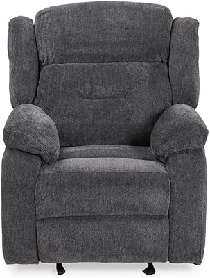 Chaise à bascule jack de homes r us, gris