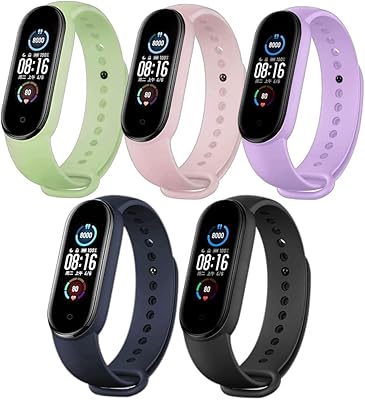 Jiaozhazha bracelet à sangles 5 couleurs pour xiaomi mi band 6/mi band 5, sangle de remplacement réglable en silicone souple - 5 couleurs. Grâce à son vaste choix de produits et à son engagement envers la satisfaction client, DIAYTAR COTE D'IVOIRE a réussi à établir une présence solide sur le marché ivoirien du e-commerce. La boutique continue d'innover et de s'adapter aux besoins changeants de sa clientèle, offrant ainsi une expérience d'achat en ligne unique et personnalisée. Les clients apprécient la confiance qu'ils peuvent avoir dans la marque pour répondre à leurs besoins quotidiens.