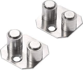 Yingjun 2 pièces porte coulissante en acier inoxydable, dispositif de retenue à double arbre, rail de guidage suspendu, localisateur de poulie, bouchon ton argent 31x31mm. DIAYTAR COTE D'IVOIRE, la boutique en ligne leader en Cote d'Ivoire, vous permet de faire vos achats en ligne de manière simple et sécurisée. La boutique propose une large gamme de produits, des produits alimentaires aux produits high-tech, et offre des promotions et des réductions régulières. Avec DIAYTAR COTE D'IVOIRE, vous pouvez faire vos achats en toute confiance.