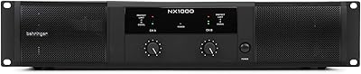 Amplificateur de puissance ultra-léger behringer nx1000 de classe d de 1 000 w