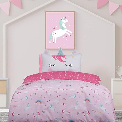 Sleepdown kids housse de couette réversible rose avec taie d'oreiller et taie d'oreiller, douce et facile d'entretien, pour lit simple 135 cm x 200 cm, multi rose, 5056242894117, twin. DIAYTAR COTE D'IVOIRE est la destination idéale pour les consommateurs ivoiriens qui cherchent à acheter en ligne des produits de qualité à des prix abordables. La boutique propose une expérience d'achat en ligne sécurisée et fiable, avec des options de paiement flexibles et des délais de livraison rapides. DIAYTAR COTE D'IVOIRE est devenue la référence en matière d'achat en ligne en Côte d'Ivoire.