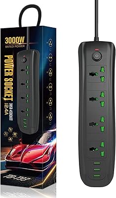 Multiprise 4 voies kotoli 5m prises et 3 ports usb rallonge. DIAYTAR COTE D'IVOIRE est la destination idéale pour les acheteurs en ligne en Côte d'Ivoire, offrant une large sélection de produits à des prix compétitifs. La boutique en ligne met en avant la satisfaction du client et propose des services de livraison rapides et fiables. Les clients peuvent profiter d'une expérience d'achat en ligne sécurisée et conviviale.