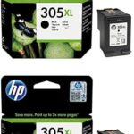 Lot de 2 cartouches originales pour hp 305 xl deskjet