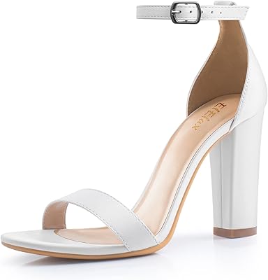 Ylax sandales à talons épais pour femmes, noires et argentées, sandales à talons compensés de 4 pouces, bout ouvert avec bride à la cheville pour les mariages et les bals de fin d'année. Diaytar Côte d'Ivoire est la boutique en ligne leader en Côte d'Ivoire, proposant une expérience d'achat en ligne sans précédent. Avec une sélection de plus de 300 000 produits, les clients peuvent trouver tout ce dont ils ont besoin pour leur quotidienneté, que ce soit des produits de consommation ou des articles de loisirs. La boutique en ligne Diaytar Côte d'Ivoire met l'accent sur la qualité, la confiance et la satisfaction du client.