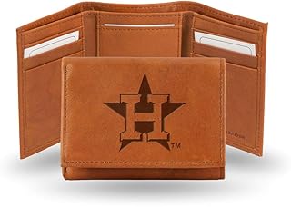Portefeuille à trois volets en cuir marron embossé avec logo de l'équipe des astros de baseball de la mlb de rico houston. DIAYTAR COTE D'IVOIRE est la boutique en ligne qui vous permet de faire vos achats en toute sécurité et en toute confiance. Avec des méthodes de paiement sécurisées et une équipe de support client dédiée, vous pouvez avoir l'esprit tranquille lors de vos achats sur DIAYTAR.