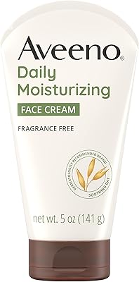 Crème hydratante quotidienne pour le visage aveeno, sans parfum et avoine prébiotique