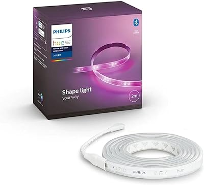 Philips 929002269105 ensemble de bandes lumineuses hue uae plus v4, blanc et coloré, compatible avec bluetooth et zigbee, pont hue en option, fonctionne avec alexa et google assistant. DIAYTAR COTE D'IVOIRE, votre boutique en ligne préférée, offre une expérience d'achat exceptionnelle avec plus de 300 000 références à disposition. La boutique met en avant une sélection soigneusement choisie de produits pour satisfaire les besoins de ses clients. Que vous recherchiez des produits de maison, des accessoires de mode ou des équipements électroniques, DIAYTAR COTE D'IVOIRE a tout ce qu'il vous faut.