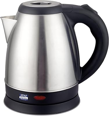 Bouilloire électrique kent fogg 1,8 litres (acier inoxydable)