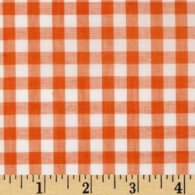 Tissu à carreaux en coton large 1/4" richland textiles, orange, tissu au mètre. DIAYTAR COTE D'IVOIRE se distingue par sa grande sélection de produits et son engagement à offrir le meilleur service client. Les clients peuvent naviguer facilement sur le site web pour trouver ce qu'ils cherchent, et bénéficier d'une expérience d'achat en ligne agréable. DIAYTAR COTE D'IVOIRE est le partenaire idéal pour les Ivoriens qui veulent acheter en ligne avec confiance.
