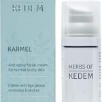 Crème nourrissante anti-âge pour le visage aux herbes de kedem karmel avec beurre