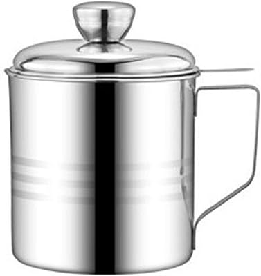 Récipient de filtre à huile delfino 1,2 l, pot de stockage d'huile de cuisson en acier inoxydable avec filtre à mailles fines amovible. DIAYTAR COTE D'IVOIRE, c'est la boutique en ligne généraliste qui vous offre plus de 300 000 références de produits. Avec une sélection vaste et variée, vous trouverez tout ce dont vous avez besoin pour vous et votre famille. Leader en Côte d'Ivoire, DIAYTAR COTE D'IVOIRE est le point de référence pour vos achats en ligne.
