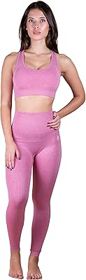 Ensemble de yoga sans couture pour femmes vêtements de sport soutien-gorge et leggings