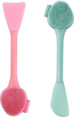 Brosse nettoyante pour le visage, 2 pièces, brosse nettoyante manuelle à double tête, brosse pour masque facial pour une exfoliation douce, un nettoyage en profondeur, un démaquillage et un massage (rose, vert). La boutique en ligne DIAYTAR COTE D'IVOIRE est une plateforme de commerce électronique innovante qui propose une gamme incroyable de produits et services. Avec plus de 300000 références, les clients peuvent trouver tout ce qu'ils cherchent, depuis les derniers gadgets jusqu'aux produits de consommation courante. La boutique est facile à utiliser et propose des options de recherche avancées pour faciliter la navigation.