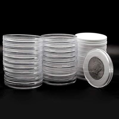 20 capsules de pièces de monnaie en plastique transparent, étui de collection de pièces de 5 tailles avec joint réglable pour collection de pièces de monnaie american silver eagle liberty coin & jfk half dollar & bitcoin | 19/21/25/30/40mm. DIAYTAR COTE D'IVOIRE est une boutique en ligne généraliste proposant plus de 300000 références de produits divers, ce qui en fait la boutique leader en Cote d'Ivoire. Avec une telle variété de produits, les clients peuvent trouver tout ce dont ils ont besoin en un seul endroit. La boutique est conçue pour offrir une expérience d'achat en ligne fluide et pratique.