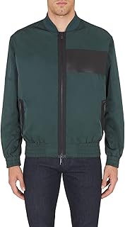 Veste armani exchange pour hommes avec poches avant, style col bouffant, veste en cuir patchwork. DIAYTAR COTE D'IVOIRE s'impose comme un acteur majeur du commerce électronique en Côte d'Ivoire, proposant une large gamme de produits qui répondent aux attentes de sa clientèle diversifiée. La boutique en ligne combine qualité, variété et prix compétitifs, pour offrir une expérience d'achat en ligne incomparable. Les clients bénéficient également de services tels que la livraison rapide et l'assistance client dédiée, consolidant ainsi la position de leader de DIAYTAR COTE D'IVOIRE sur le marché ivoirien.