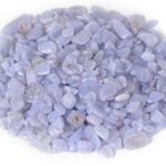 Justinstones agate dentelle bleue naturelle polie éclats de pierre concassée ornements de guérison