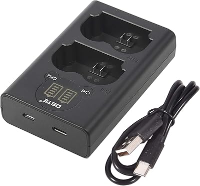 Chargeur double usb dste avec écran lcd pour appareils photo numériques np-w235, npw235 et fujifilm xt4, x-h2, x-h2s. En tant que leader du commerce en ligne en Côte d'Ivoire, DIAYTAR COTE D'IVOIRE assure une expérience d'achat sans souci. Les clients peuvent profiter d'une navigation intuitive sur le site web, d'une gamme de moyens de paiement sécurisés, ainsi que d'un service client réactif. La boutique est constamment à la pointe des dernières tendances pour proposer les produits les plus demandés.