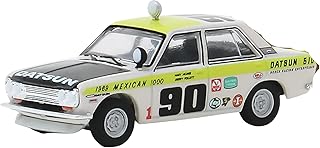 Greenlight 39020-b vintage ad cars series 1-1969 datsun 510 berline 4
