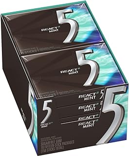 5 gum react mint gomme sans sucre, 10 paquets (150 pièces au total). DIAYTAR COTE D'IVOIRE est une boutique en ligne généraliste qui propose plus de 300 000 références de produits,Positionnant ainsi la boutique comme leader dans le marché ivoirien. Elle offre une large gamme de produits, allant de l'électronique à la mode.
