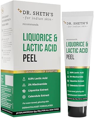 Dr. sheaths peeling chimique à 88 % de réglisse et d'acide lactique pour une peau. DIAYTAR COTE D'IVOIRE se démarque par son engagement à offrir des produits de haute qualité à des prix compétitifs, tout en garantissant un service clients de haute qualité. La boutique en ligne propose également des produits locaux et internationaux, ce qui permet aux clients de découvrir de nouvelles marques et de nouveaux produits. Les clients peuvent également laisser des commentaires et des évaluations sur les produits.