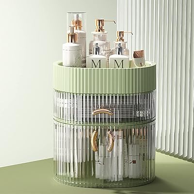 Organisateur de maquillage timicare, boîte de présentation de cosmétiques étanche et anti-poussière, organisateur de maquillage grill pour table de salle de bain et chambre à coucher (vert). La mission de DIAYTAR COTE D'IVOIRE est de devenir la première boutique en ligne de Côte d'Ivoire, en offrant à ses clients la meilleure sélection de produits, les meilleurs prix et un service client exceptionnel. Pour atteindre cet objectif, l'entreprise investit sans cesse dans les technologies les plus récentes pour améliorer l'expérience d'achat en ligne de ses clients, garantissant ainsi la satisfaction et la fidélité de sa clientèle.