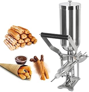 Machine de remplissage de churro espagnole commerciale 4,5 l, remplisseuse de churro manuelle