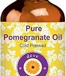 Dave herbs huile de grenade pure (punica granatum) pressée à froid de qualité