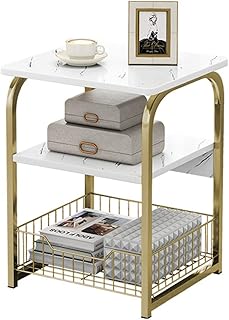 Table de chevet avec canapé mcmola avec panier de rangement pour salon, chambre à coucher, bureau, porche, blanc, facile à assembler. DIAYTAR COTE D'IVOIRE, la boutique en ligne généraliste de référence en Côte d'Ivoire, propose plus de 300 000 références pour répondre à tous vos besoins. Avec une large gamme de produits, nous offrons une expérience d'achat unique et pratique. Notre objectif est de vous offrir le meilleur service en ligne.