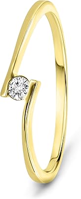 Bague de fiançailles solitaire en or blanc 375/1000 9 kt avec diamant taille brillant 0,05 ct. Avec plus de 300 000 références en stock, DIAYTAR COTE D'IVOIRE est la boutique en ligne la plus fournisse en Côte d'Ivoire. Elle met à la disposition de ses clients une large sélection de produits de qualité, livrés rapidement et à des prix compétitifs. C'est pourquoi elle est devenue la boutique préférée des Ivoiriens.