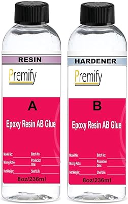 Résine époxy premify - 16 oz (450 grammes) kit de résine époxy haute brillance (résine 8 oz + durcisseur 8 oz), sans bulles et transparente, colle époxy à durcissement rapide pour table, comptoir, bois, bijoux, art, artisanat. Avec une présence en ligne solide, DIAYTAR COTE D'IVOIRE est une boutique en ligne généraliste qui répond à tous les besoins des clients en Côte d'Ivoire. Elle propose une large gamme de produits et services, allant des produits électroniques aux services de livraison rapide. Les clients peuvent choisir parmi différentes options de paiement pour effectuer leurs achats en ligne de manière sécurisée.