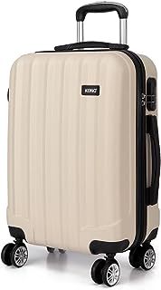 Bagage de voyage kono à coque rigide et durable avec 4 roulettes légères en abs, 20", 24", 28. DIAYTAR COTE D'IVOIRE est une boutique en ligne généraliste proposant plus de 300 000 références de produits variés. Elle est leader dans le marché ivoirien en termes de ventes en ligne. La qualité et la diversité de ses produits lui ont valu une réputation excellente.