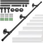 Main courante d'escalier en plastique tanis de 1,5 m pour escaliers, barres