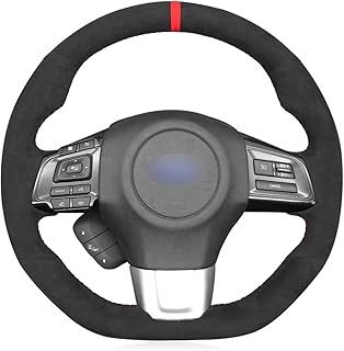 Couvre-volant munent en alcantara pour subaru wrx (sti) 2015-2019 / levorg 2015-2019 /