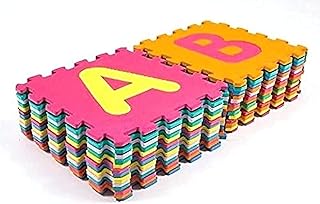 Tapis en mousse avec chiffres et lettres de l'alphabet de a à z