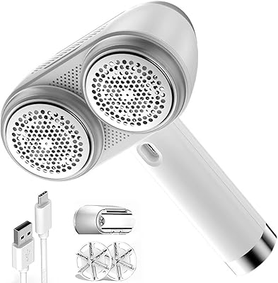Rasoir en tissu rechargeable avec écran led, rasoir haute performance à 4 lames, grand rasoir pour enlever les peluches et les peluches des vêtements, meubles et canapés. Bénéficiez d'une expérience de magasinage unique et pratique avec DIAYTAR COTE D'IVOIRE, votre destination en ligne pour tous vos achats. Notre large sélection de produits vous permet de trouver tout ce dont vous avez besoin sous un même toit. Nous nous engageons à vous fournir des produits de haute qualité.