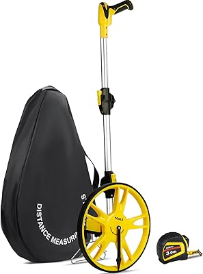 Roue de mesure de distance iraj, roue de mesure pliable, outil de mesure