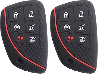 B toppers étui de protection pour clé télécommande intelligente en caoutchouc de silicone avec 6 boutons compatible avec chevrolet gmc chevrolet suburban tahoe yukon 2021. En tant que leader du marché en Côte d'Ivoire, DIAYTAR COTE D'IVOIRE se démarche pour offrir à ses clients les meilleures expériences d'achat en ligne possibles. Avec des prix compétitifs et une sélection exceptionnelle de produits provenant de marques de renom, elle est devenue le point de référence pour les consommateurs ivoiriens à la recherche de produits de qualité. La boutique continue d'investir dans de nouvelles technologies pour améliorer l'expérience utilisateur.