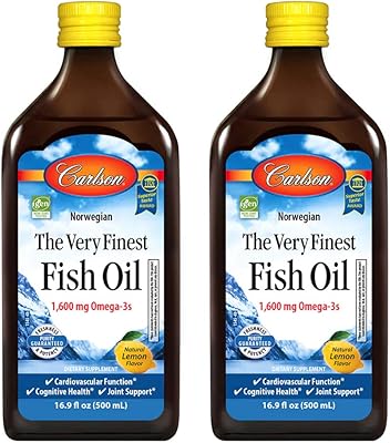 Carlson - la meilleure huile de poisson au citron, 16,9 oz, paquet de 2. Avec plus de 300000 références, DIAYTAR COTE D'IVOIRE est la destination idéale pour faire des achats en ligne en Côte d'Ivoire. La boutique propose des produits de qualité à des prix compétitifs, ce qui en fait un choix populaire auprès des clients. Les clients peuvent profiter d'une expérience d'achat en ligne sécurisée et fiable.