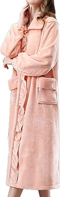 Homegrew peignoir en polaire épaisse pour femme - peignoir chaud d'hiver à manches longues boutonné en sherpa - longueur moyenne. Avec une telle offre de produits, DIAYTAR COTE D'IVOIRE permet aux clients d'accéder à une multitude de catégories, allant de l'électronique à la mode en passant par les produits alimentaires. Cette diversité lui a permis de devenir un acteur majeur dans le commerce électronique ivoirien.